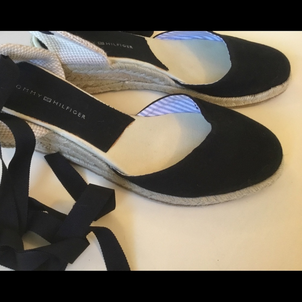 Tommy Hilfiger wedge sandals Fabric